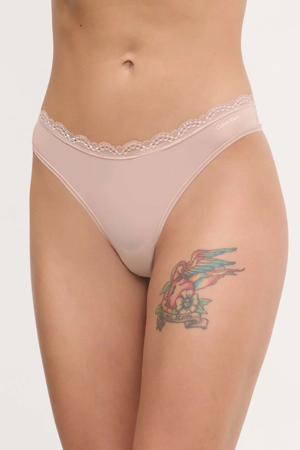 

Нижнее белье бразильское Calvin Klein Underwear, бежевый