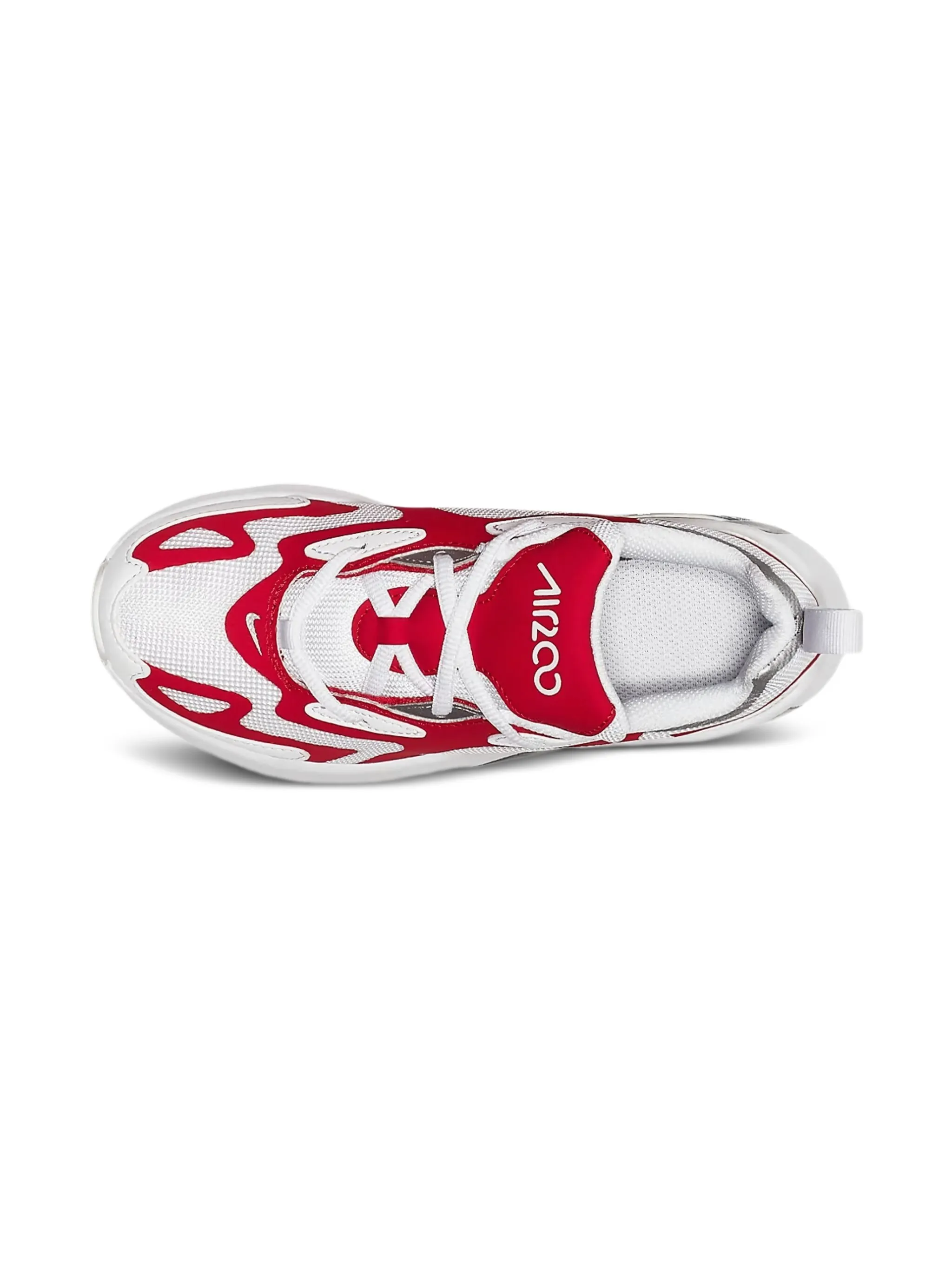 Кроссовки Air Max 200 White/Red Nike Kids, красный — фото 2