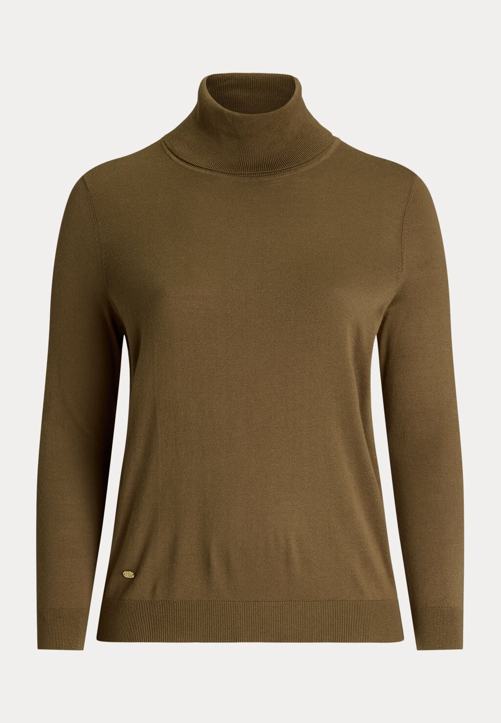 

Джемпер SILK BLEND TURTLENECK SWEATER Lauren Ralph Lauren Woman, цвет Tan