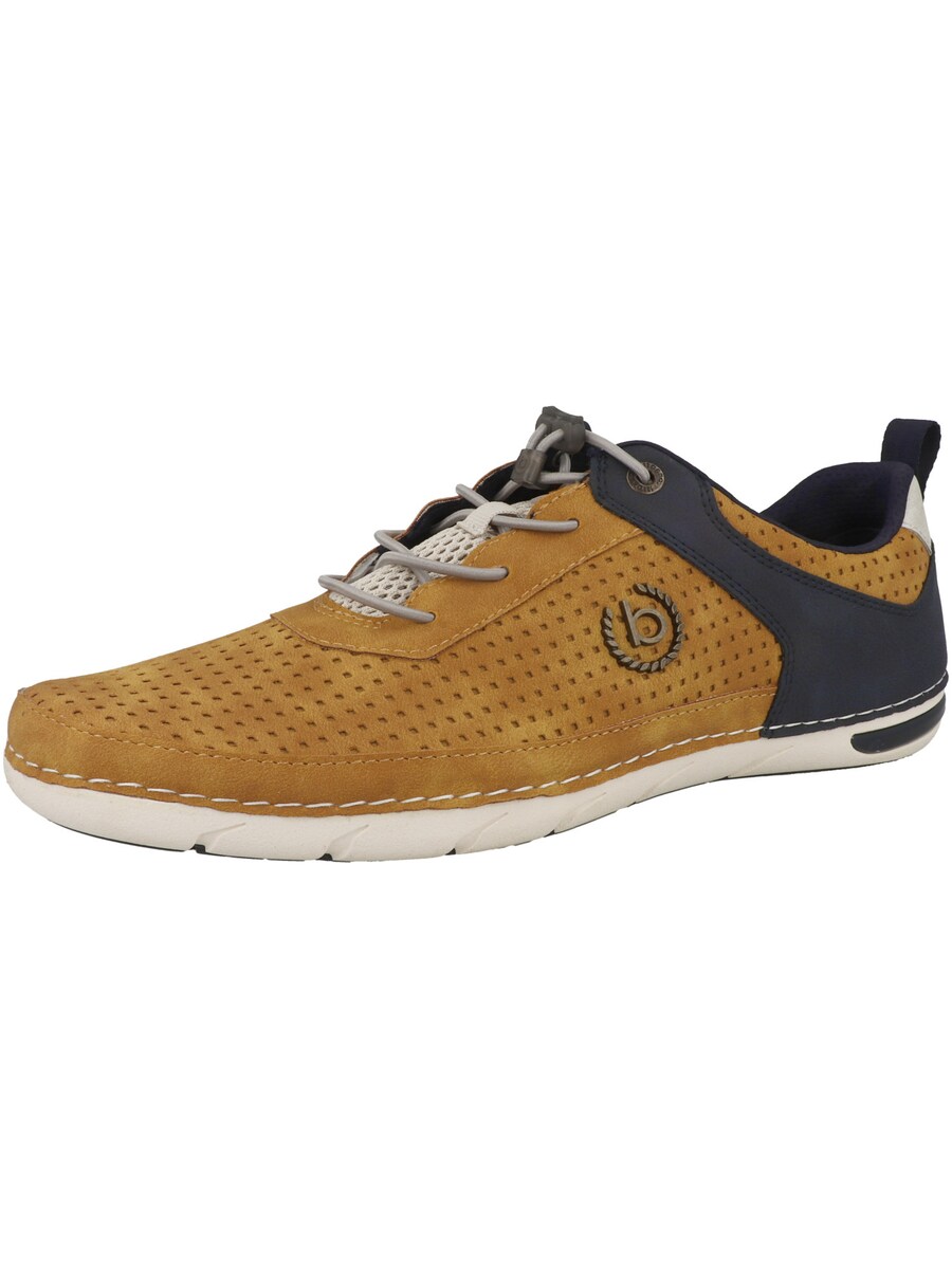 

Спортивные кроссовки на шнуровке bugatti ASG03, Yellow