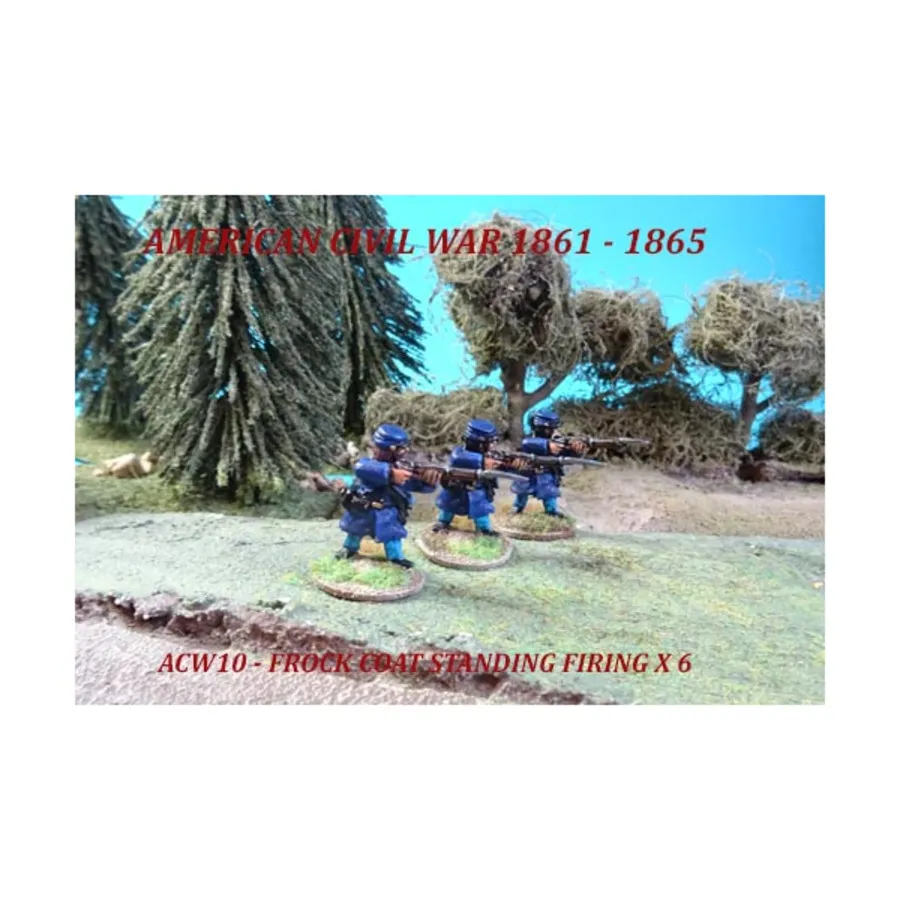 

Пехотный сюртук Стоя Стрельба, American Civil War - Union Army (28mm)