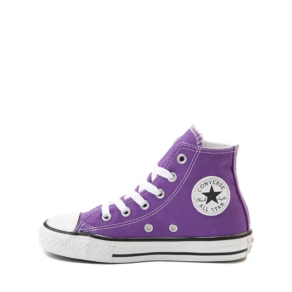 Высокие кроссовки Converse Chuck Taylor All Star - Little Kid, фиолетовый — фото 2