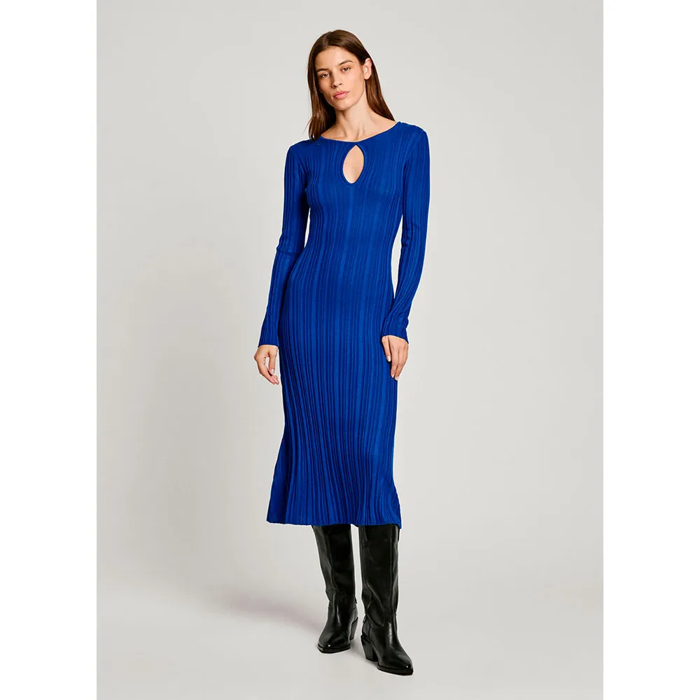 

Платье Pepe Jeans Natasha long sleeve long, синий