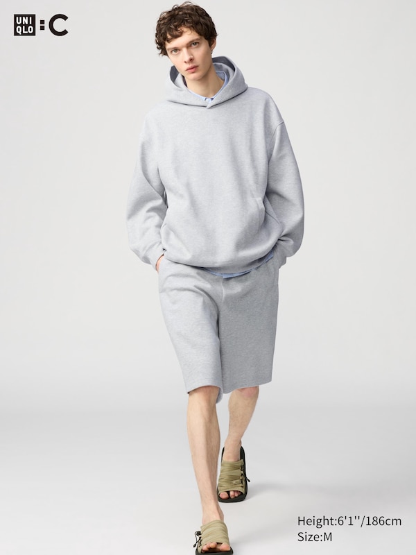 

Широкие шорты для похудения Uniqlo, серый