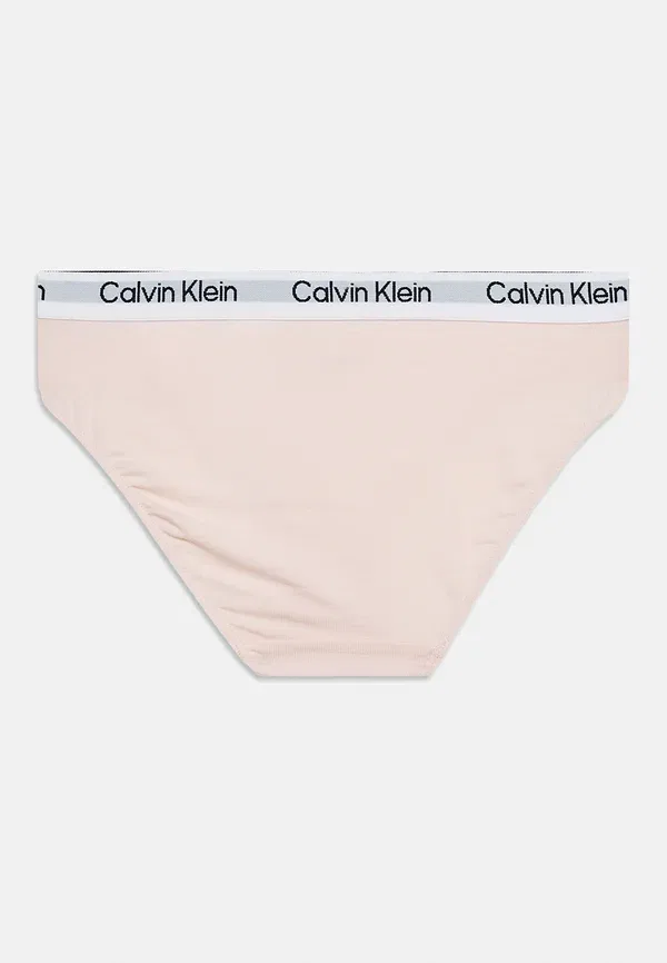 Трусы 2 шт Calvin Klein Underwear, серебристый пион/серый меланж — фото 2