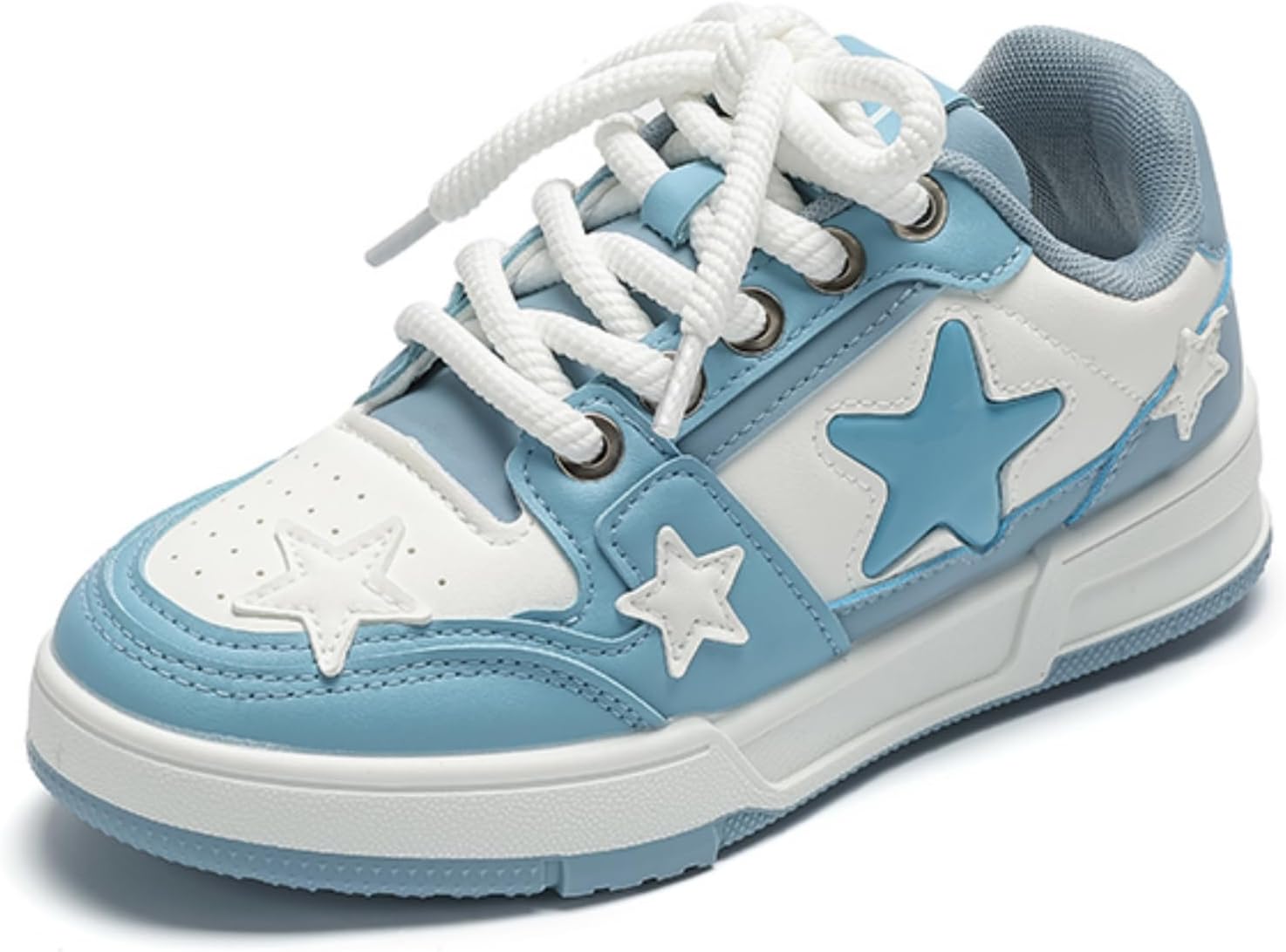 

Кроссовки Star Shoes, милые кроссовки в стиле Y2k, легкие, модные, нескользящие, повседневные, унисекс, для пар, девушек, комфортные, для путешествий, отдыха на природе, спорта. Размеры 5.5-9.5 Generic, белый/синий
