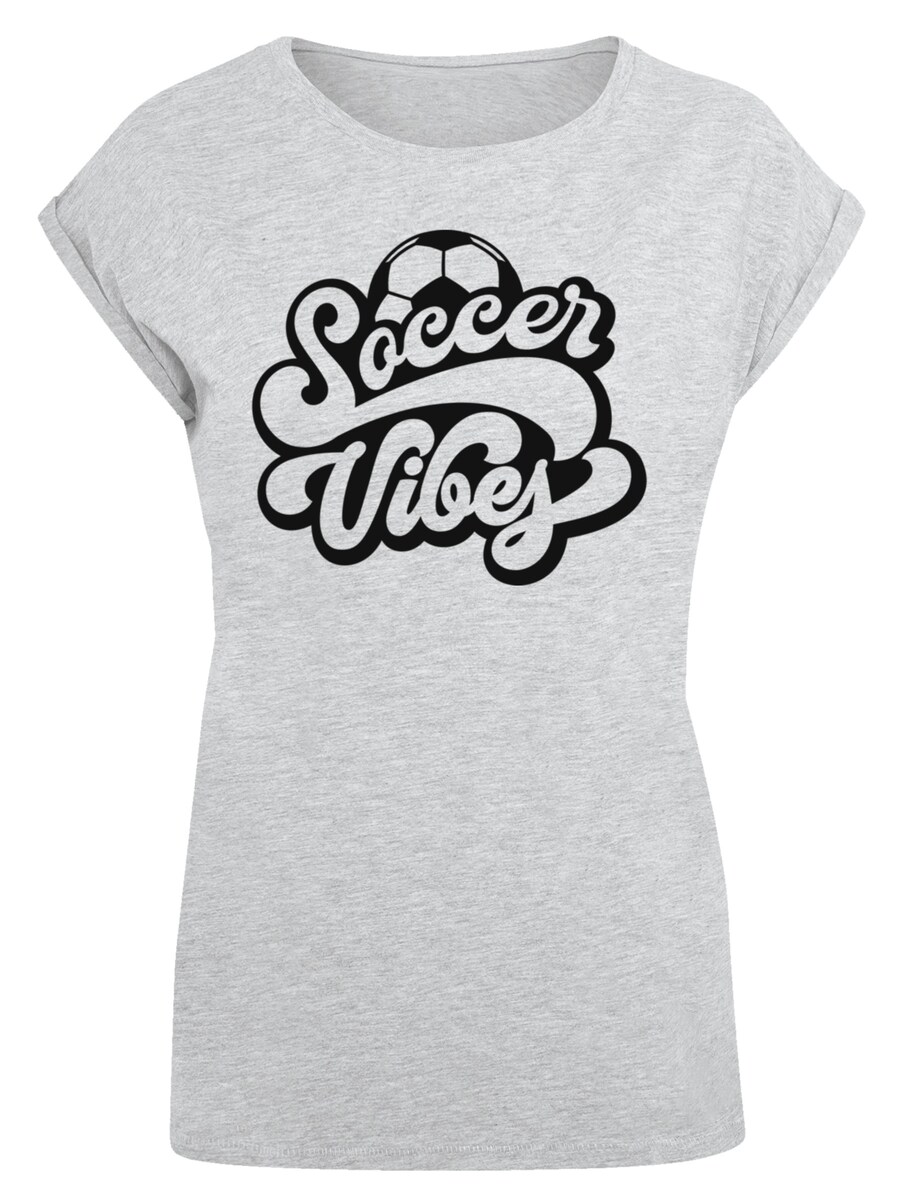 

Рубашка F4NT4STIC Soccer Vibes Typography Sporty Graphic, светло-серый