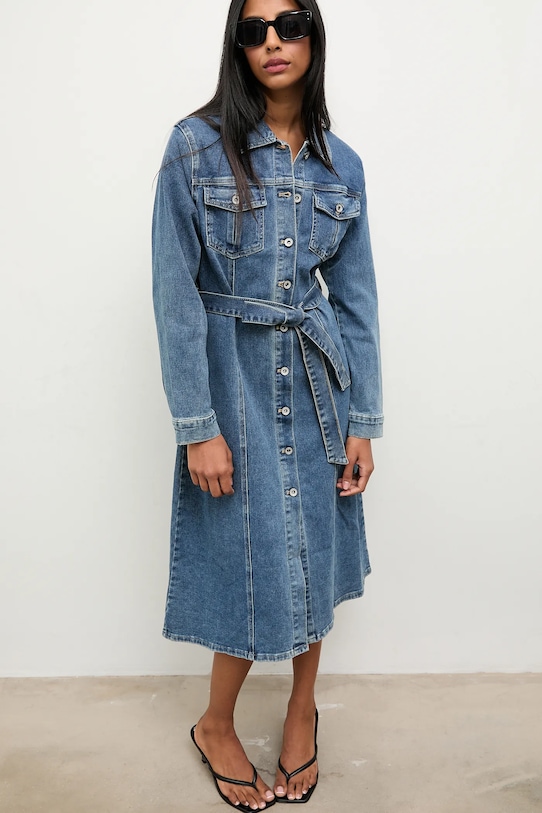 

Джинсовое платье Answear.Lab, синий