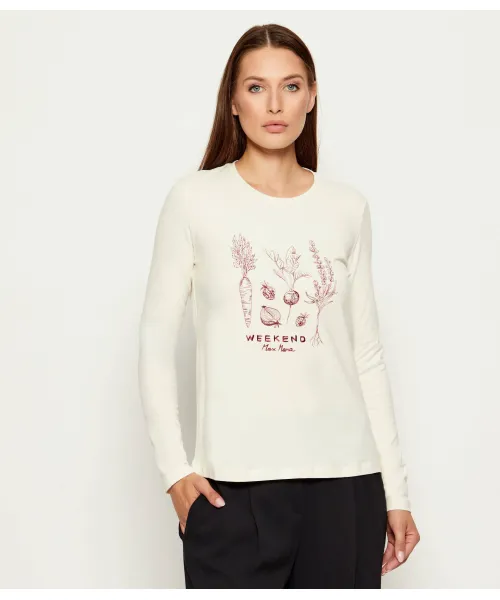 

Блузка Ренуара Regular fit Weekend Maxmara, бежевый