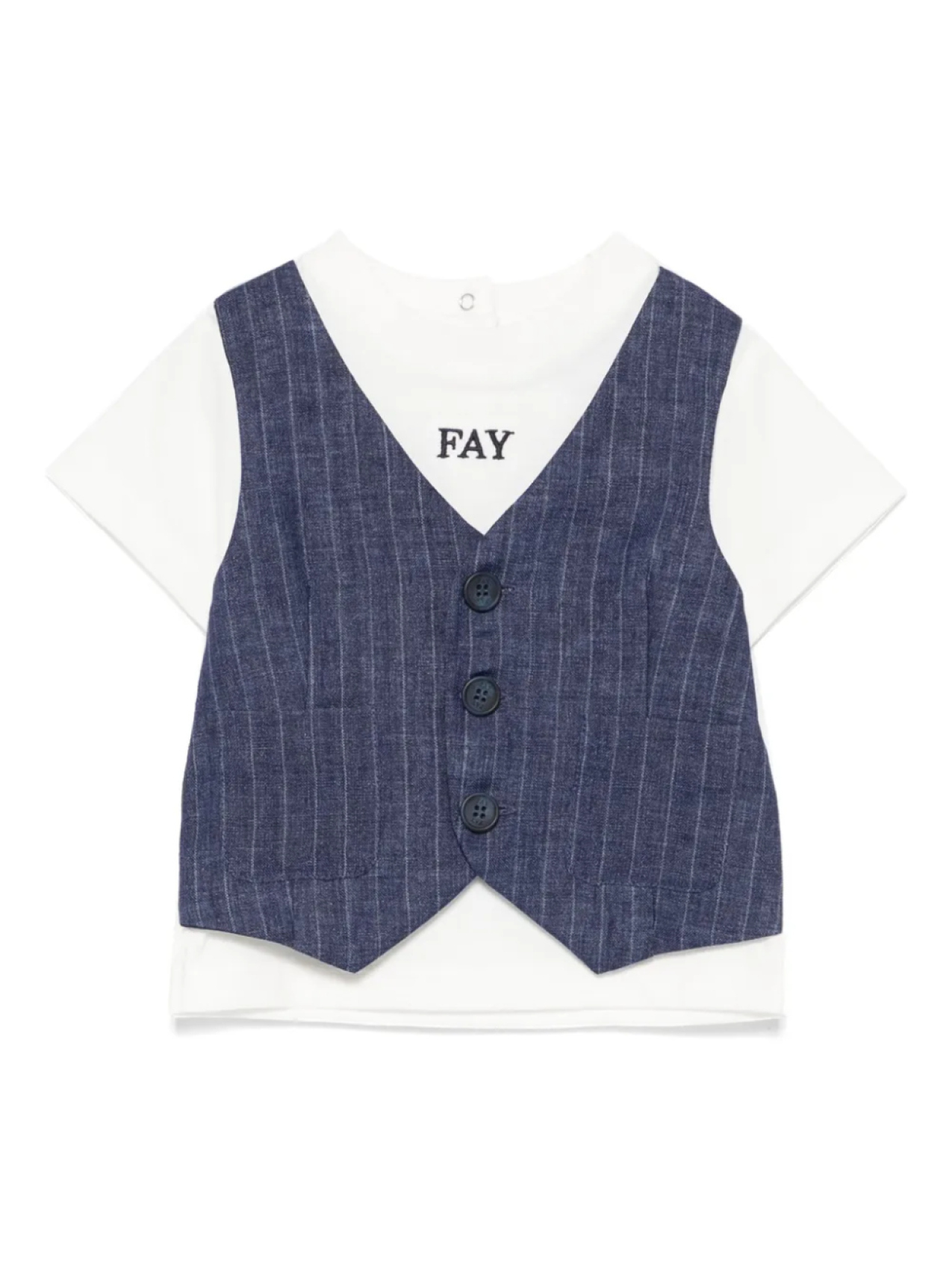 

Многослойная рубашка Fay Kids, белый