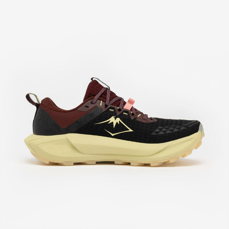 Кроссовки для бега по пересеченной местности женские Asics - Gel Trabuco 13 чёрно-бордовые — фото 2