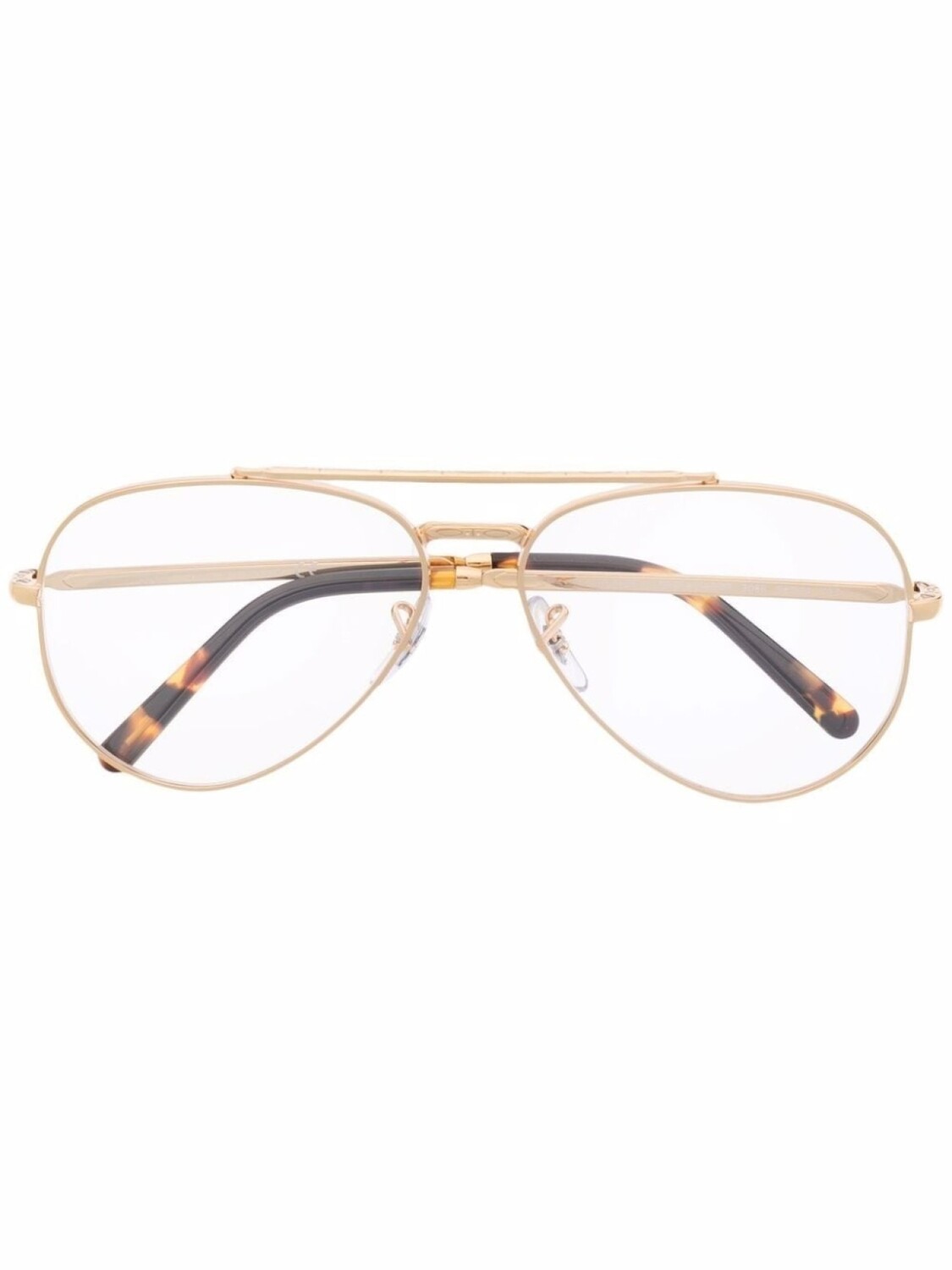 

Ray-Ban очки-авиаторы, золотистый