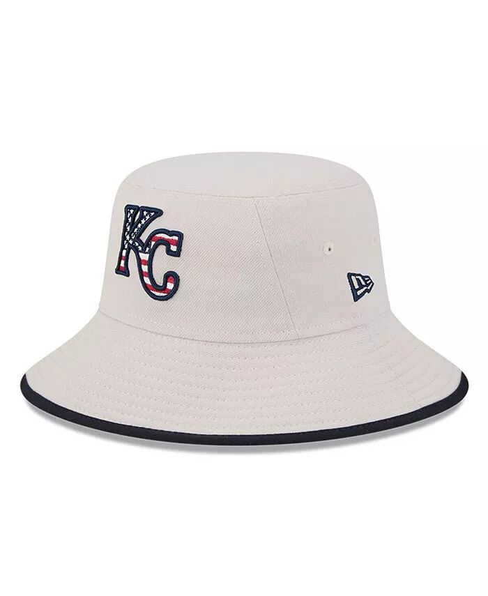 

Мужская панама цвета хаки Kansas City Royals 2024 Четвертого июля New Era