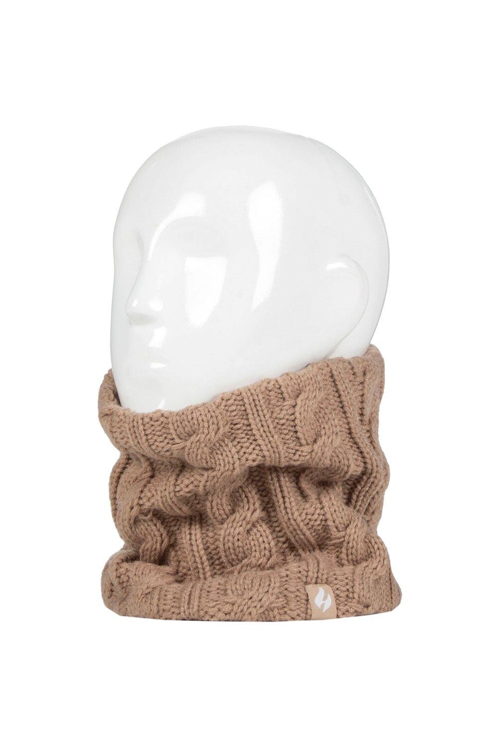 

1 упаковка 3,5 Tog Heatweaver пряжи для утепления шеи SOCKSHOP Heat Holders, бежевый