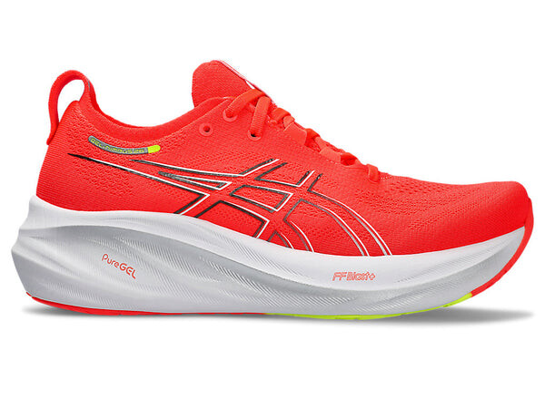 Кроссовки гель нимбус 26 Asics, красный — фото 2