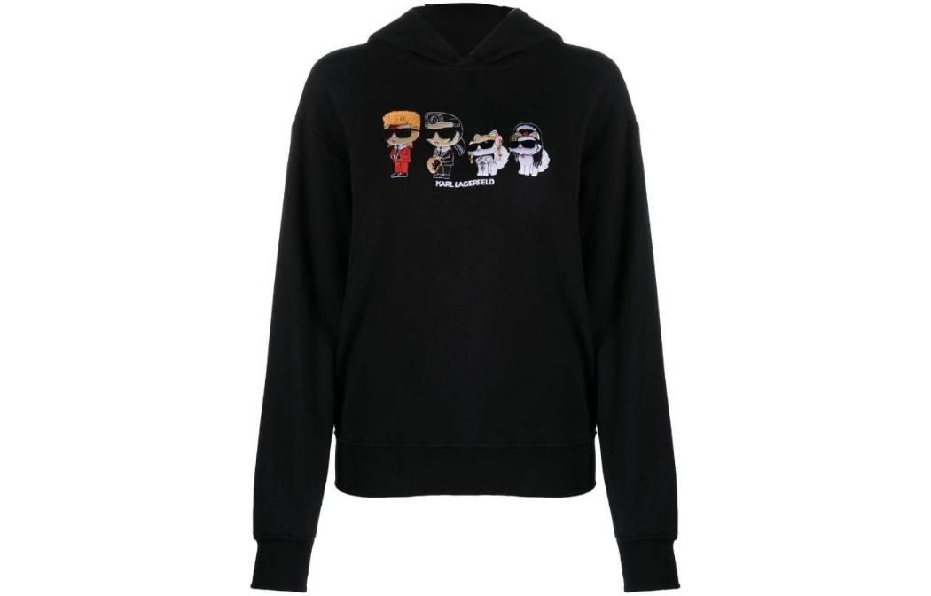 

Свитшот KARL LAGERFELD женский черный KARL LAGERFELD / Karl Lagerfeld Jeans