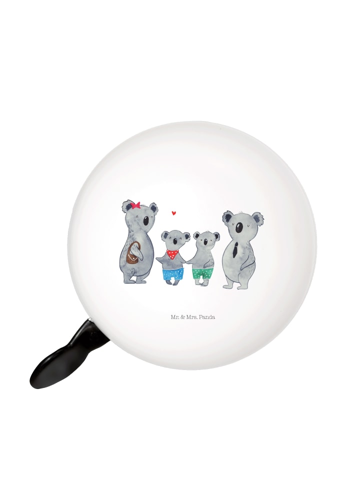 

Mr. & Mrs. Panda Велосипедный звонок. Семья коал, двое, не говоря ни слова, в белом