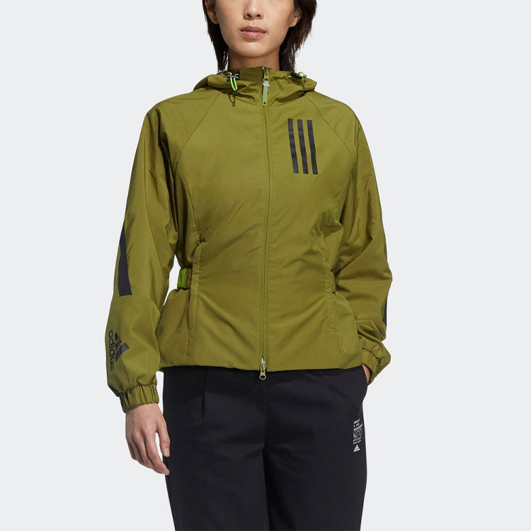 Куртка (WMNS) W adidas W.N.D. — фото 2
