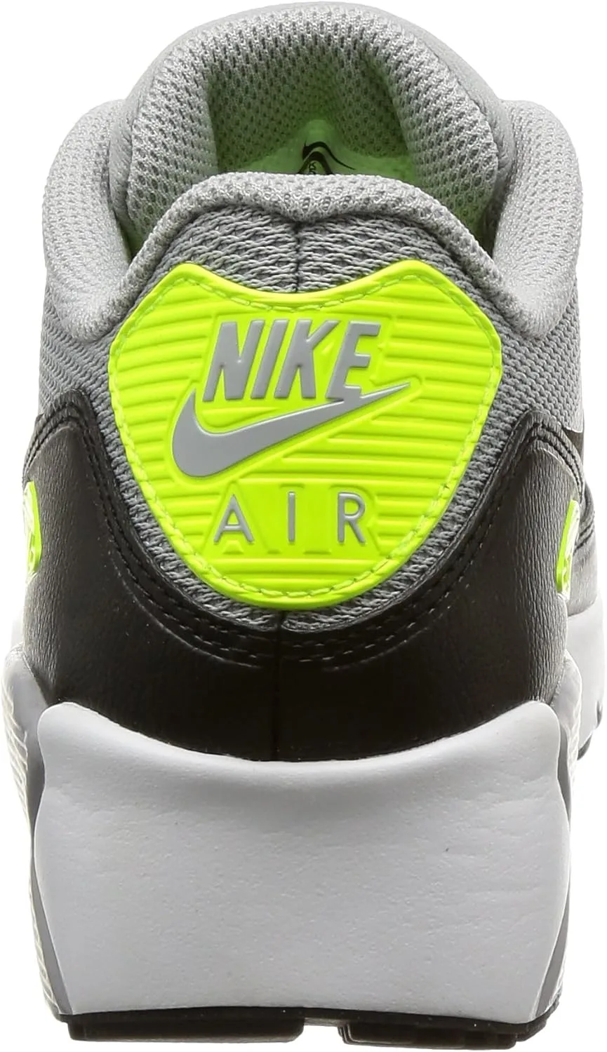 Детские гимнастические кроссовки Nike Air Max 90 Ultra разных размеров (унисекс), ярко-белый/черный/серый — фото 3