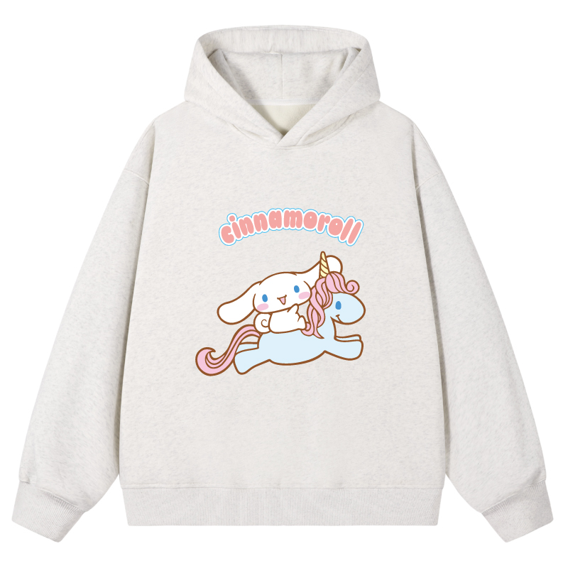 

Свитшот Cinnamoroll X Yugui Dog унисекс Sanrio, серый