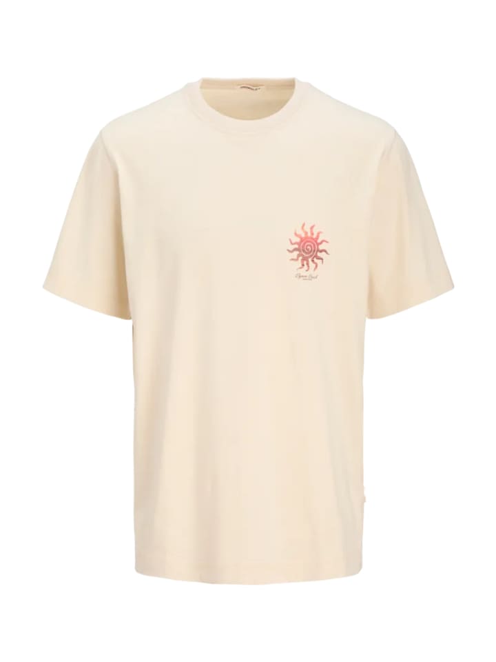 

Футболка Лето Чангу бежевого цвета JACK & JONES Junior, Бежевый, Футболка Лето Чангу бежевого цвета JACK & JONES Junior