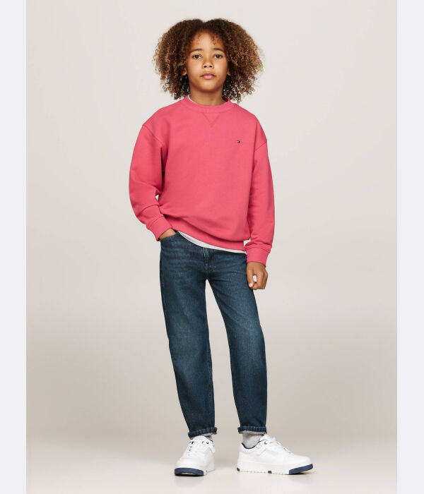 Толстовка детская Tommy Hilfiger Timeless, розовый — фото 2