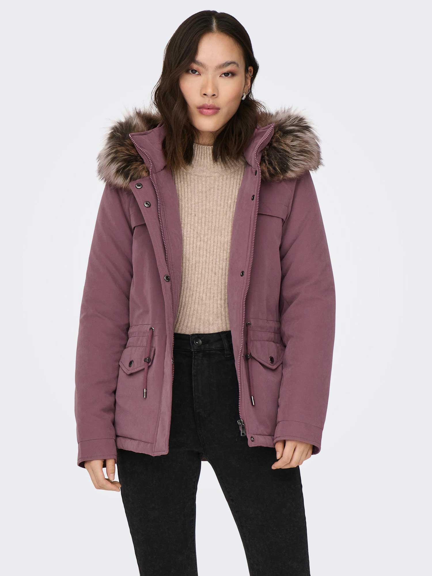 

Куртка Only ONLNEWSTARLINE AW PARKA CC OTW, коричневый