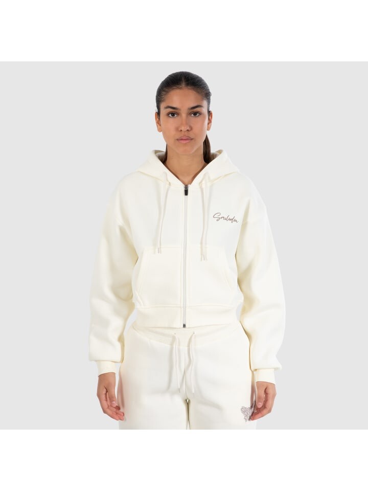 

Спортивная куртка SMILODOX Zip Hoodie Calma, кремовый