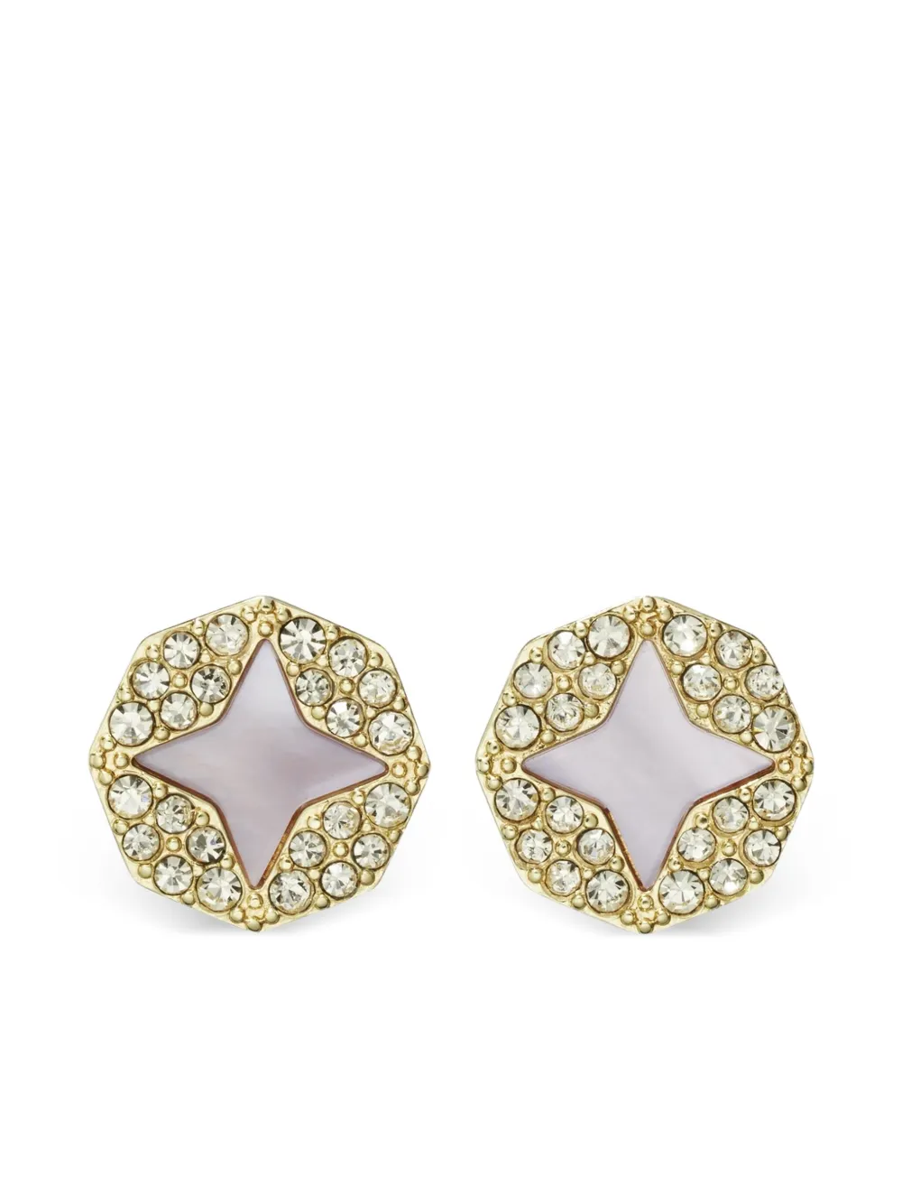 

Серьги-гвоздики The Forget Me Not Tory Burch, золотистый