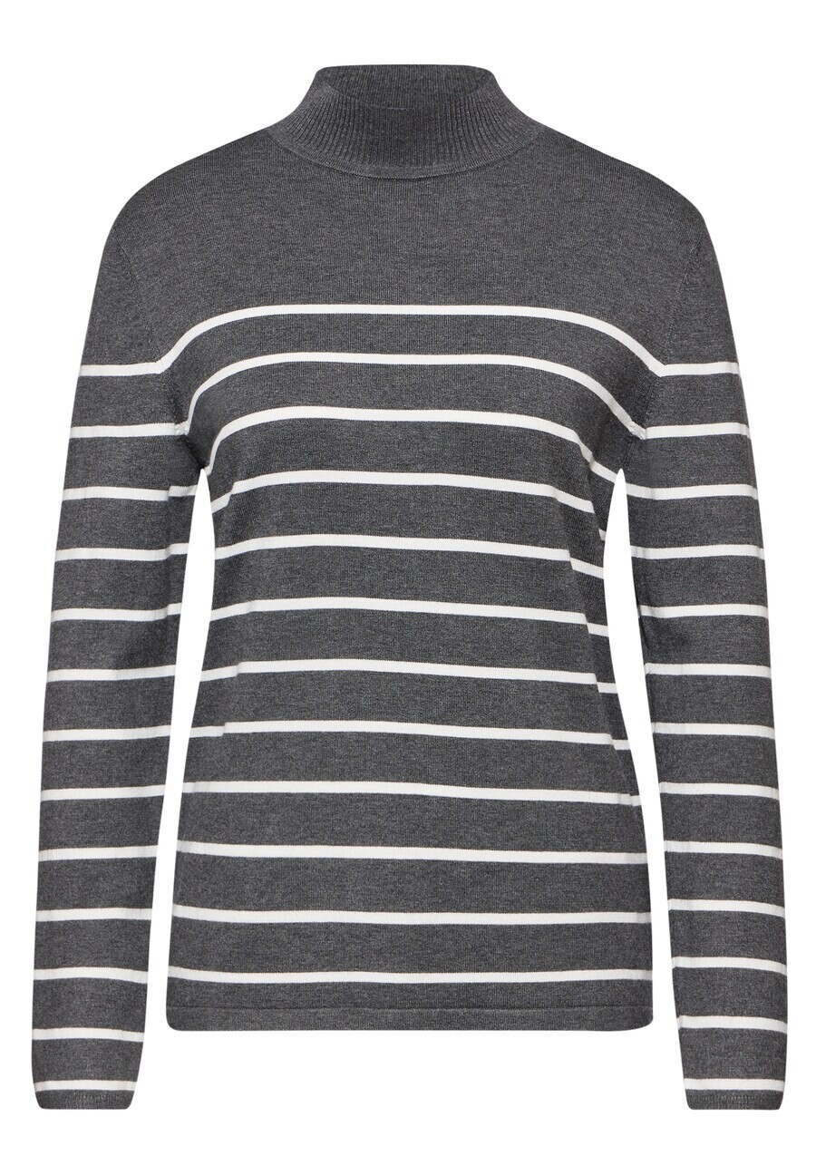 

Тонкий вязаный свитер STREET ONE Sweater, серый