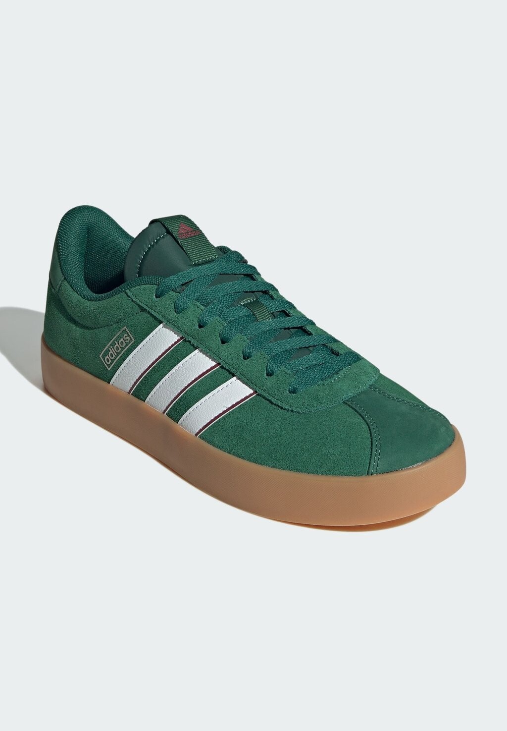 Кроссовки на шнуровке VL COURT 3.0 adidas, темно-зеленый — фото 2