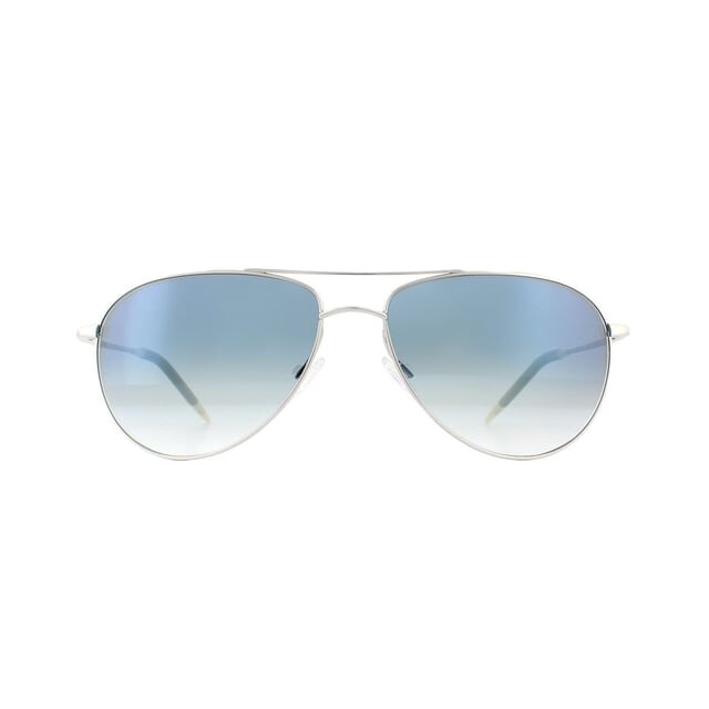 

Солнцезащитные очки benedict 1002 5241/3f хром сапфир vfx Oliver Peoples, серебряный