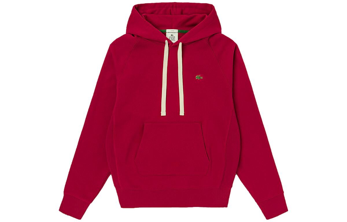 

Толстовка унисекс красная Lacoste, красный