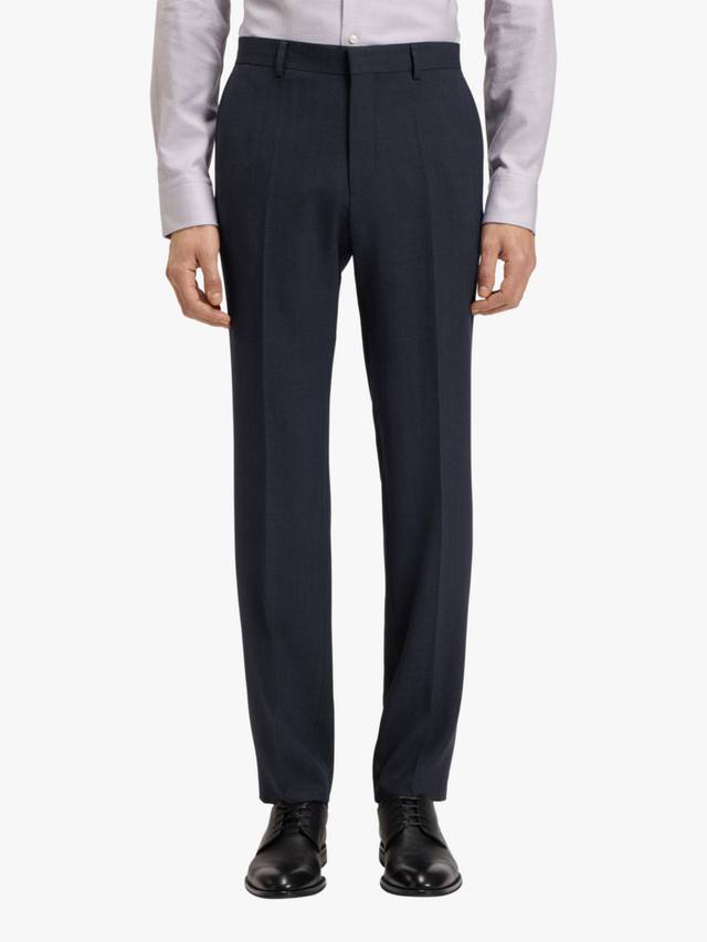 

Брюки BOSS Slim Fit из шерстяной смеси HUGO BOSS, Dark Blue