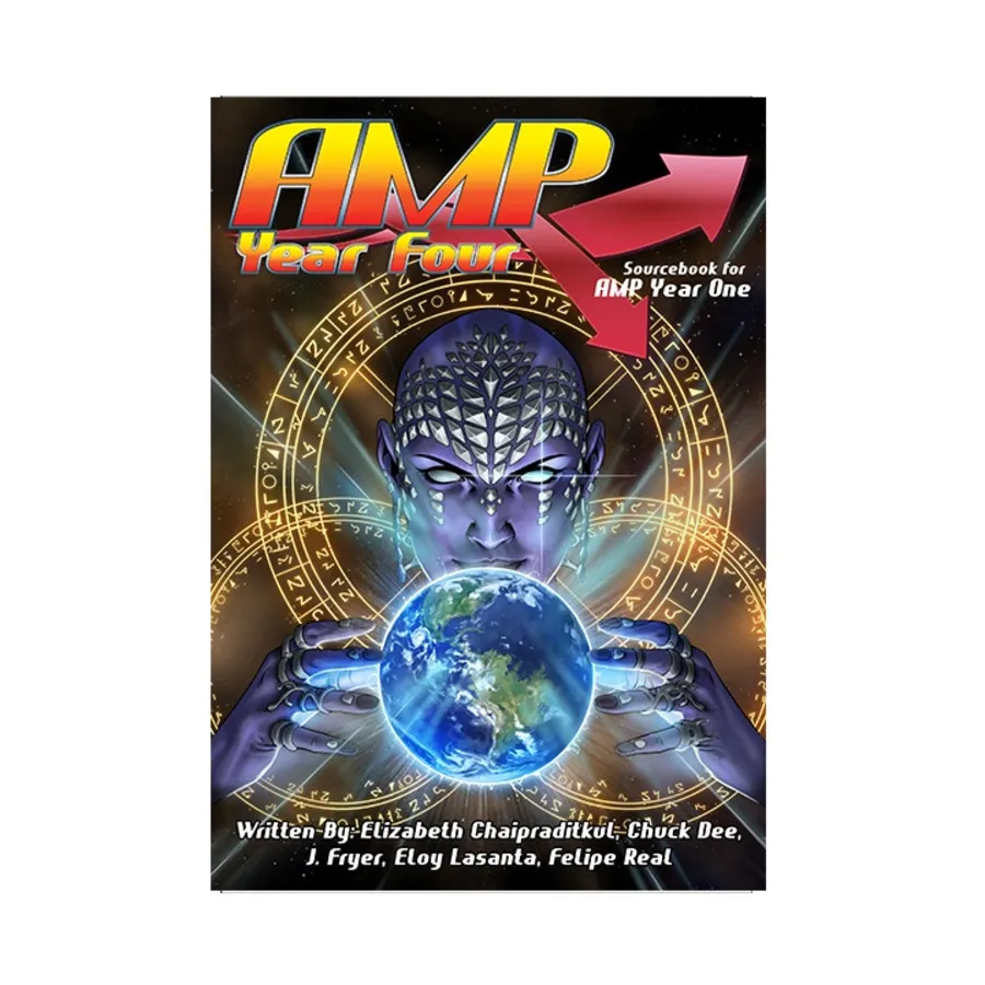 

AMP - Year Four, Roleplaying Games (Third Eye Games), твердый переплет