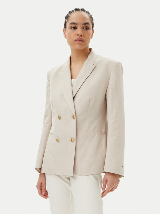 

Куртка обычного кроя WW0WW45466 Tommy Hilfiger, бежевый