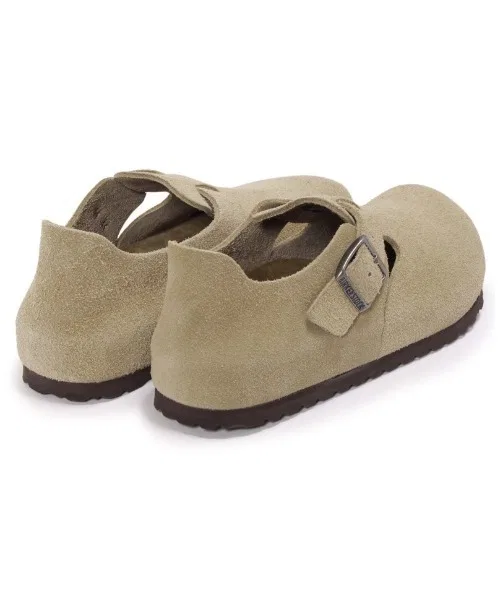 Мужские и женские сандалии Birkenstock London Suede — фото 3