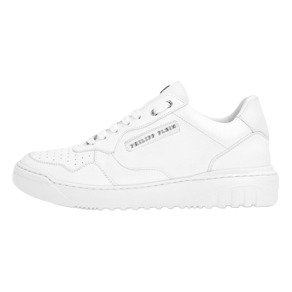 

Кроссовки мужские низкие повседневные Nappa Calfskin белые PHILIPP PLEIN, белый