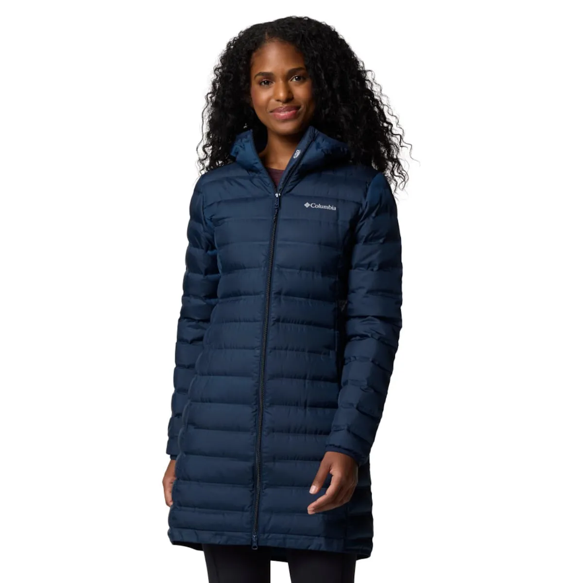 

Женская куртка Lake 22 II с пухом Columbia, темно-синий