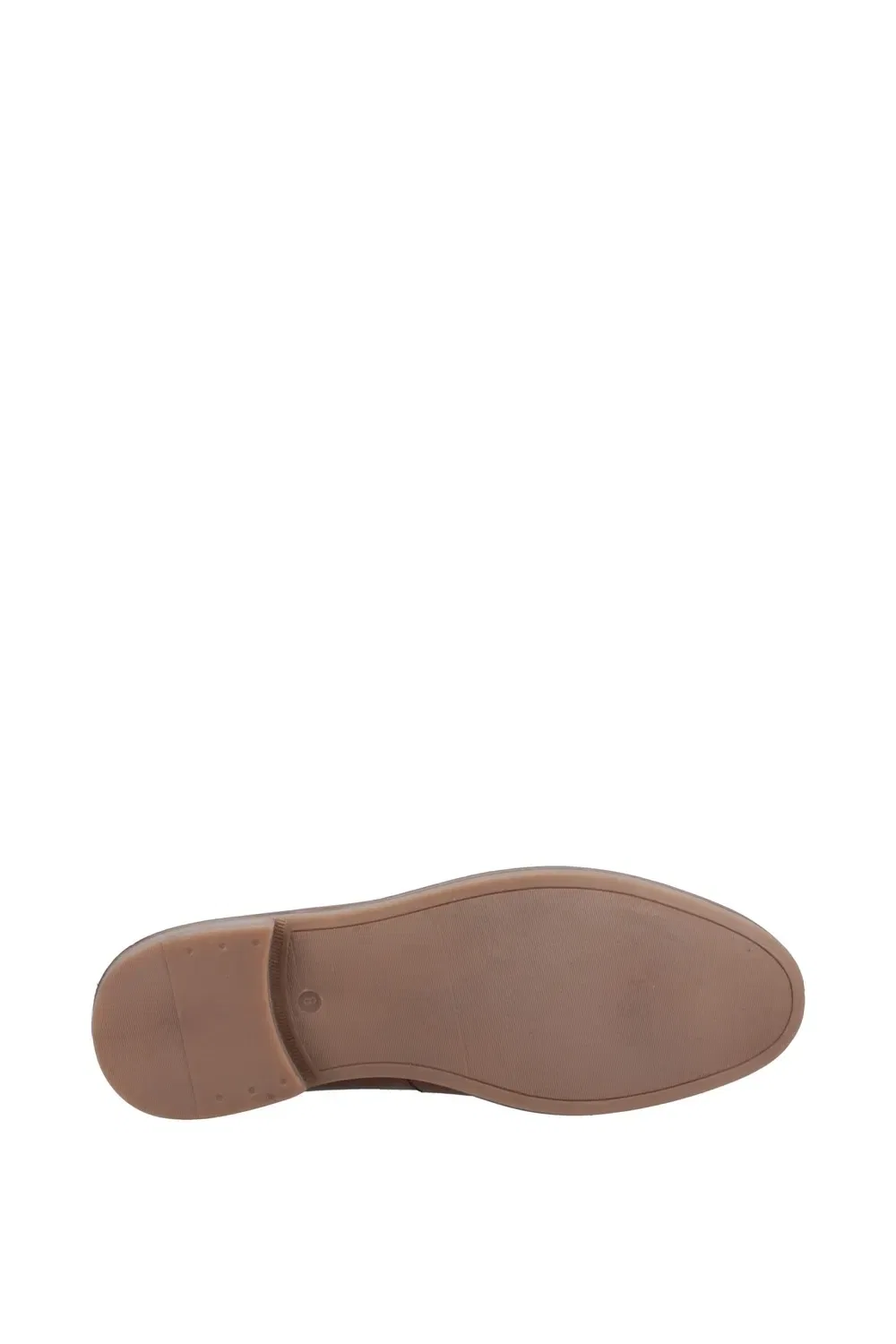 Лоферы мужские с декоративным швом Hush Puppies, бежевый — фото 3