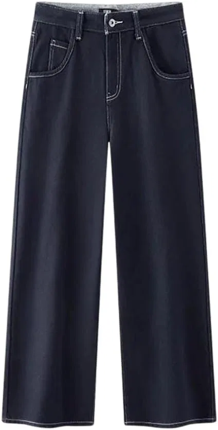 Джинсы с флисом, широкие, Women’s Winter, 44