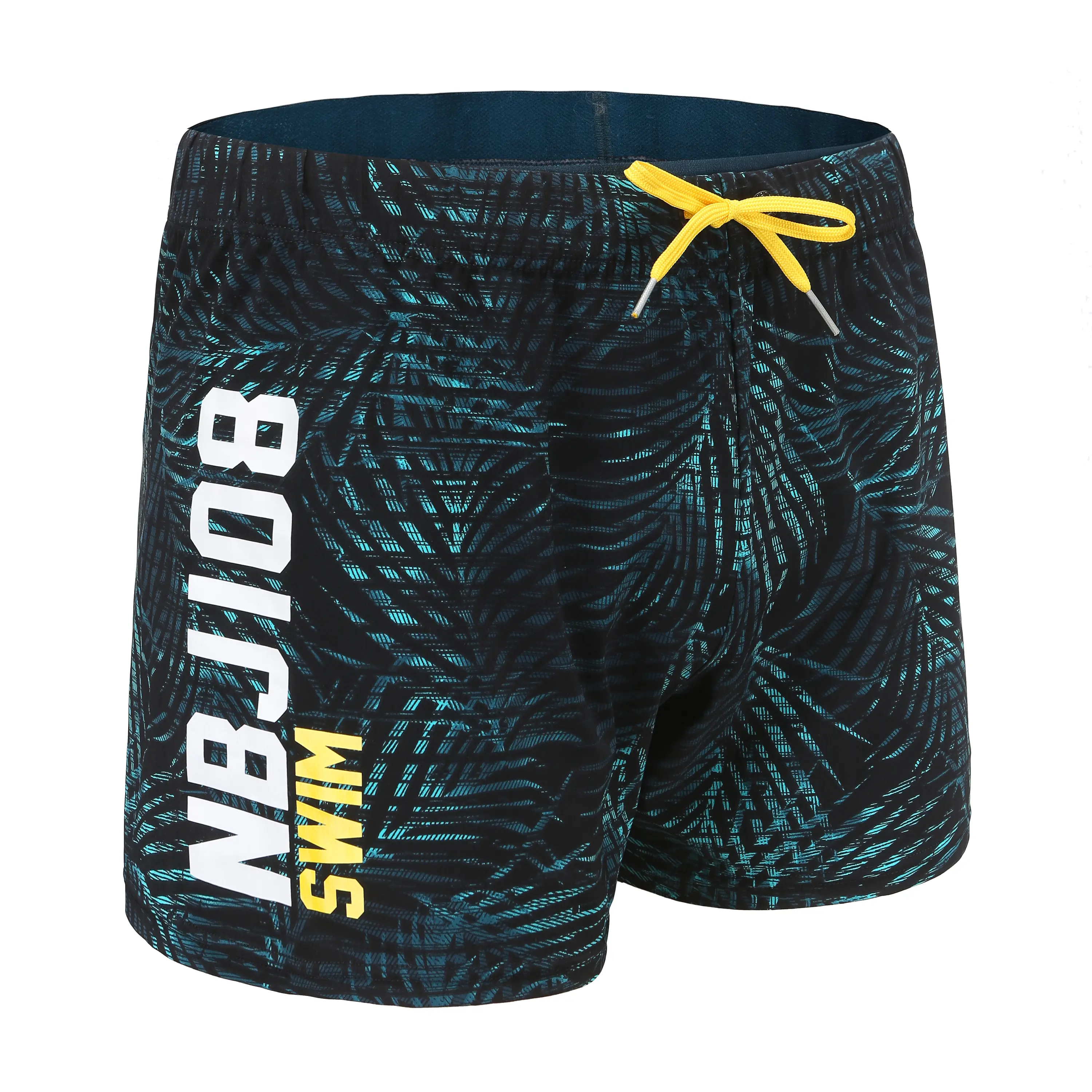 

Мужские плавки Nabaiji Swimshort 100 Short All Black Palm