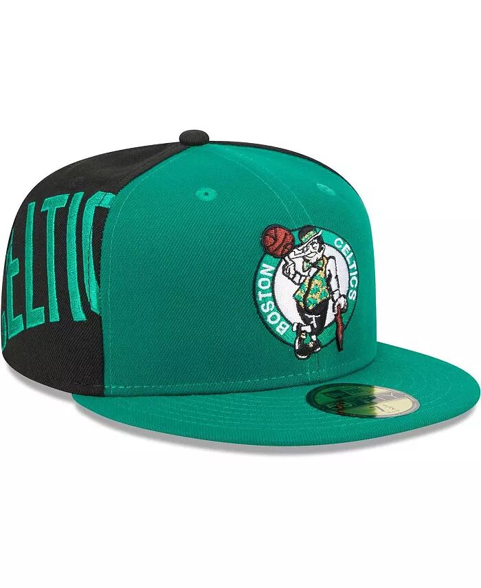 

Мужская кепка Kelly Green, черная Boston Celtics Gameday Wordmark 59FIFTY Fitted New Era