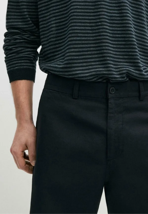 Шорты Massimo Dutti, Mottled Dark Blue — фото 4