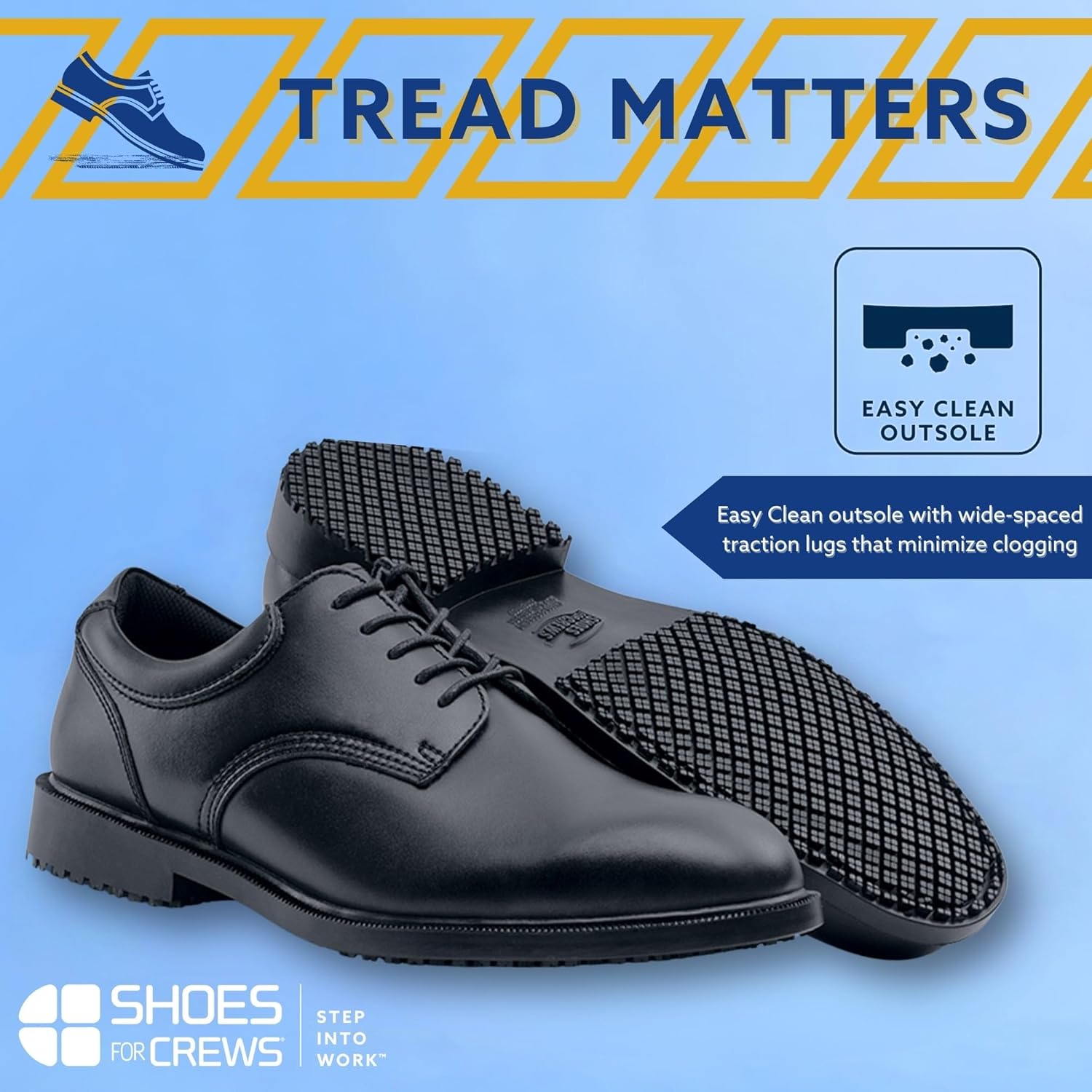 Мужские кроссовки Crews Cambridge Shoes For Crews, черный — фото 2