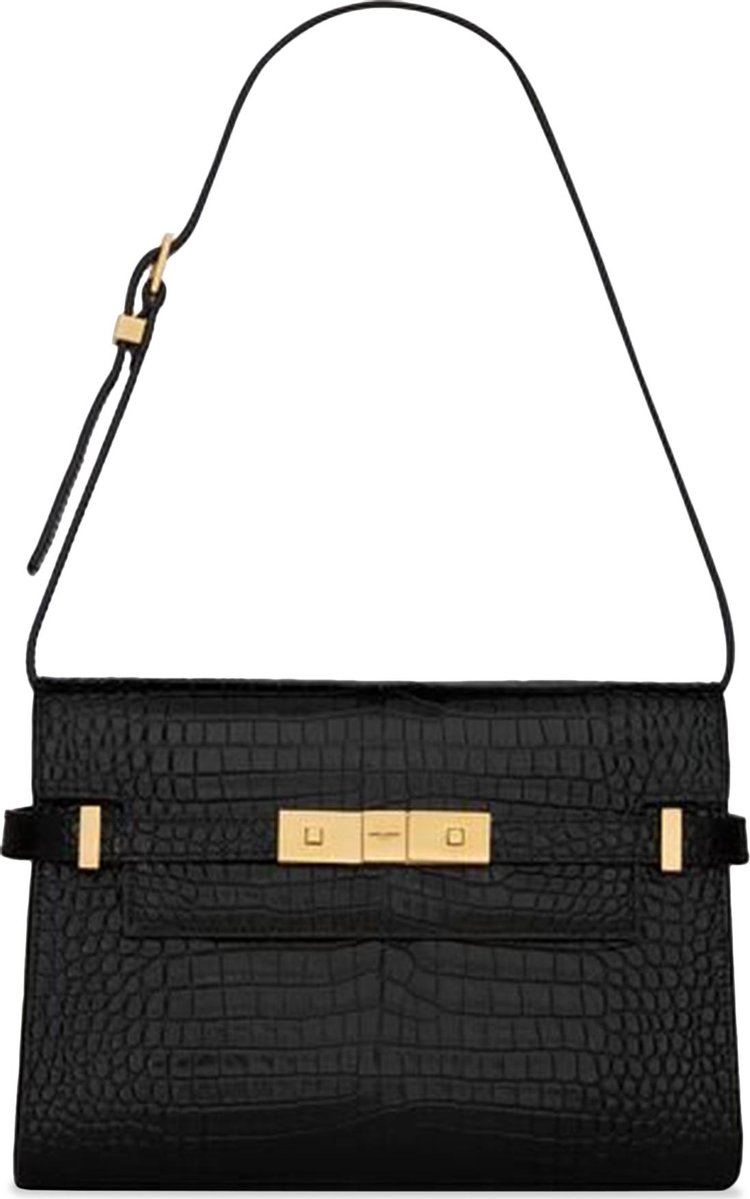 

Сумка через плечо Saint Laurent Manhattan Small 'Black', черный