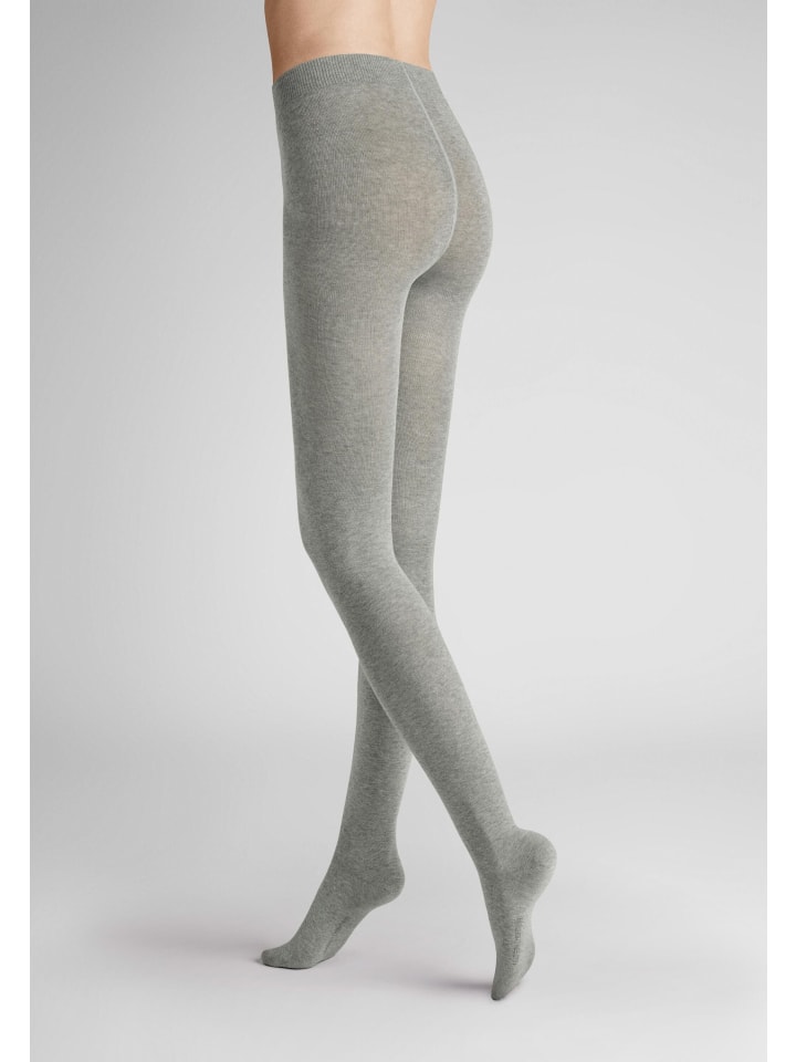 

Hudson Теплые вязаные колготки Relax Montana серебристого цвета