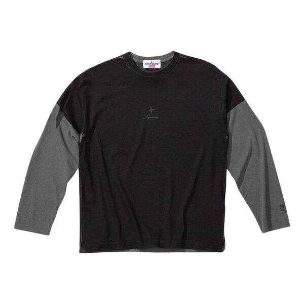 

Свитер x stone island fw23 week10 sweater 'black' Supreme, черный