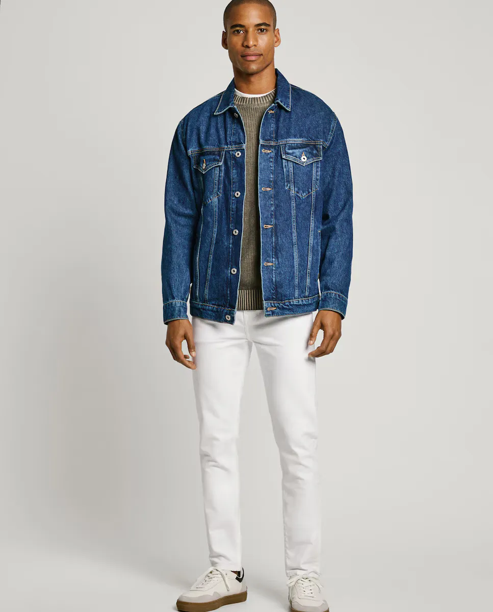 

Мужские джинсы Finsbury skinny fit из эластичной ткани Pepe Jeans, белый