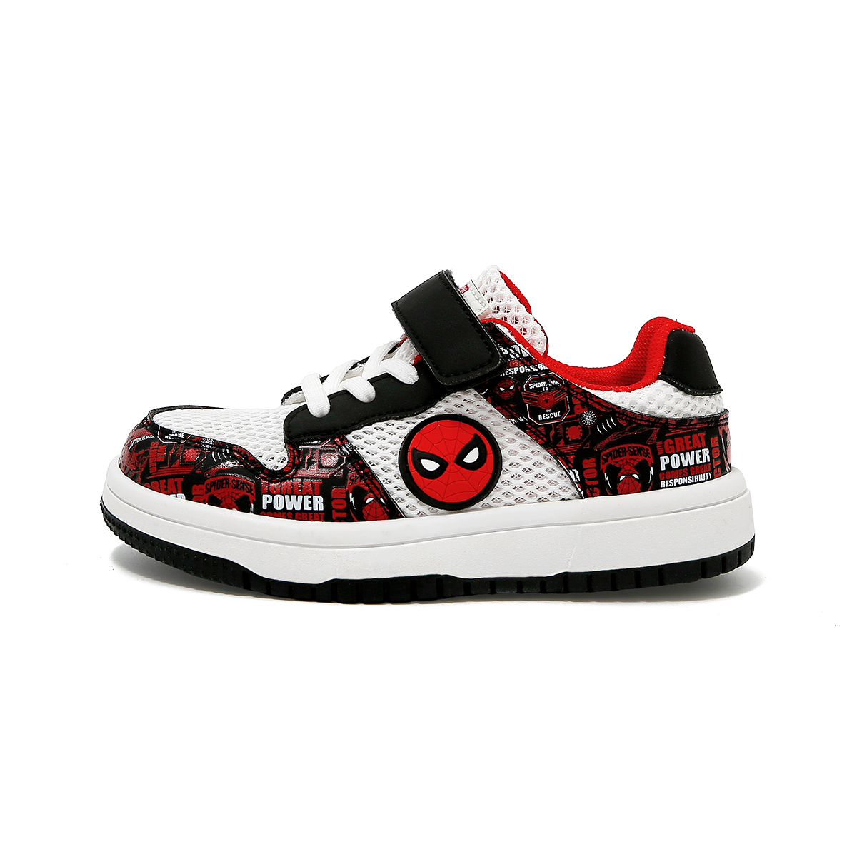 Детские скейтерские кроссовки Spider Man Disney, белый/черный — фото 2